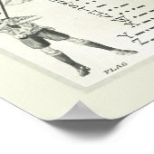 Affiche de télégraphie vintage Morse Code (Coin)