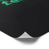 Affiche de terminal de sentiments de responsabilit (Coin)