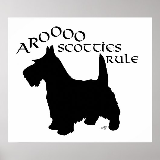 Affiche de Terrier Écossais (Devant)