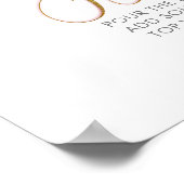 Affiche de texte en script Mom-osa Bar Gold Glitte (Coin)