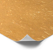 Affiche de texture de mur de boue abstraite (Coin)