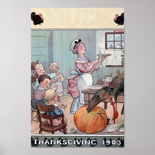 Affiche de Thanksgiving 1903 (Devant)