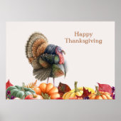 Affiche de Thanksgiving Turkey (Devant)