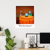 Affiche de Thanksgiving "Why The Silence" (Bureau à domicile)