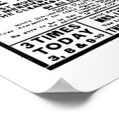 Affiche de théâtre vintage Marie Dressler 1915 (Coin)