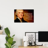 Affiche de Thomas Jefferson sur le grand gouvernem (Bureau à domicile)