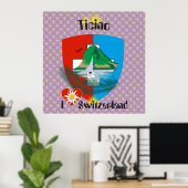 Affiche de Ticino Suisse (Bureau à domicile)