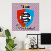 Affiche de Ticino Suisse (Bureau à domicile)