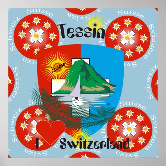 Affiche de Ticino Suisse (Devant)