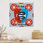 Affiche de Ticino Suisse (Cuisine)