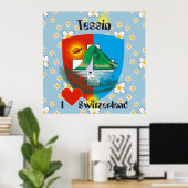 Affiche de Ticino Suisse (Bureau à domicile)