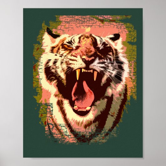 Affiche de tigre (Devant)