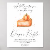 Affiche de tirage au sort de couche pour bébé citr (Devant)