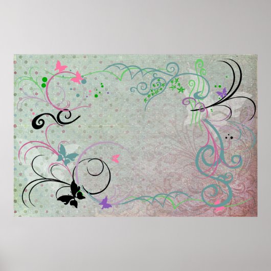 Affiche de toile de fond pour masquerade (Devant)