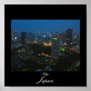 Affiche de Tokyo, Japon