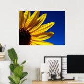 Affiche de tournesol (Bureau à domicile)