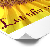 Affiche de tournesol (Coin)