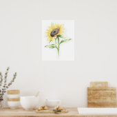 Affiche de tournesol (Cuisine)