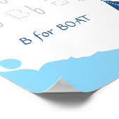 Affiche de traçage de la lettre B pour les enfants (Coin)