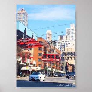 Affiche de tramway de Roosevelt Island