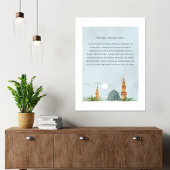 Affiche de translittération allemande Ayatul Kursi