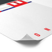 Affiche de transport à Londres (Coin)