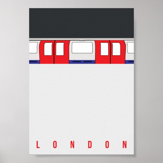 Affiche de transport londonien (Devant)