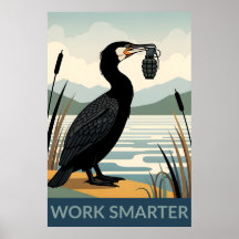 Affiche de travail intelligent