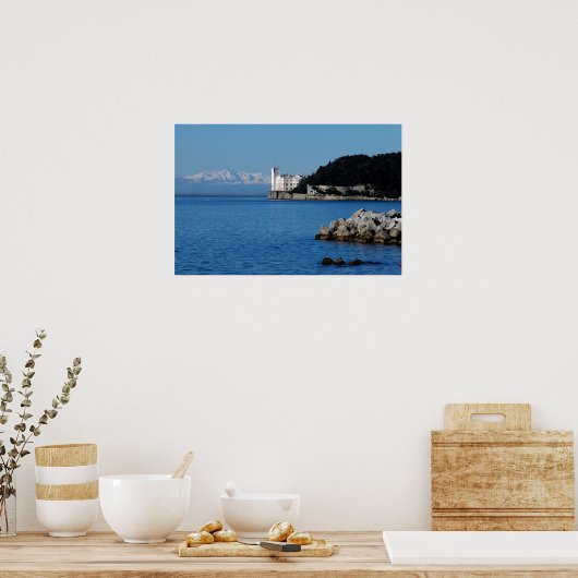 affiche de trieste miramare (Cuisine)