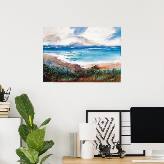 Affiche de Tropical Bay (Bureau à domicile)