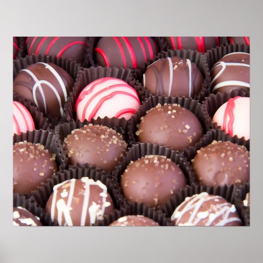 Affiche de Truffe de Chocolat (Devant)