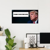 Affiche de Trump (Bureau à domicile)