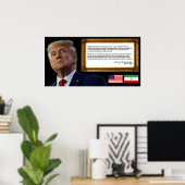 Affiche de Trump (Bureau à domicile)