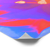 Affiche de tulipe fluorescente (Coin)
