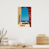 Affiche de Tunis, Tunisie (Cuisine)
