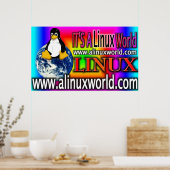 affiche de type alinuxworld (Cuisine)