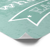 Affiche de typographie de citation inspirante (Coin)