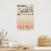 Affiche de typographie de perception Impression d' (Cuisine)
