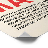 Affiche de typographie de souvenirs Art mural sent (Coin)