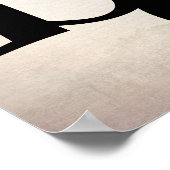 affiche de typographie sur l'aquarelle gris et ble (Coin)