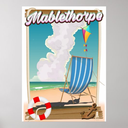 Affiche de vacances à Mablethorpe (Devant)