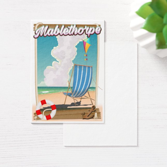Affiche de vacances à Mablethorpe (Bureau)