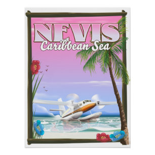 Affiche de vacances à Niévès.