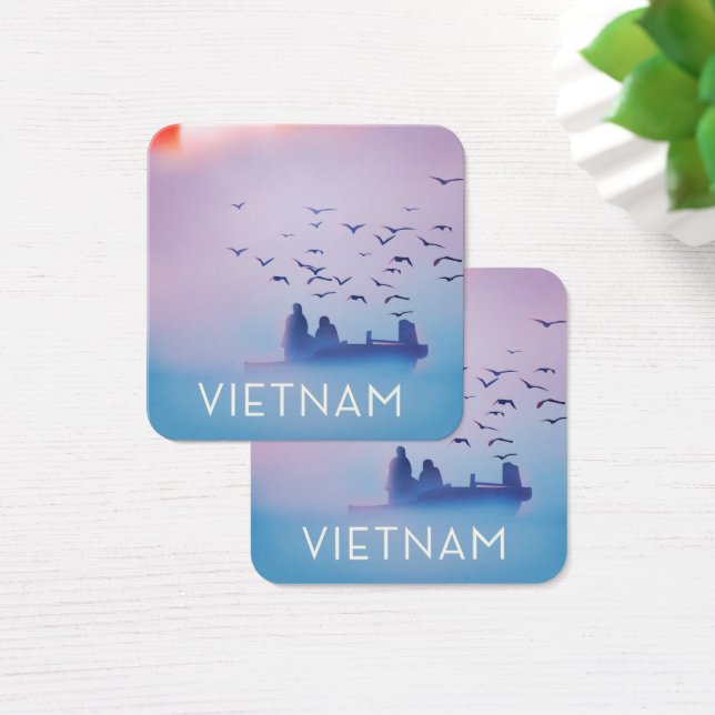 Affiche de vacances au soleil couchant du Vietnam (Bureau)