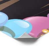 Affiche de vacances Buenos Aires, Argentine (Coin)