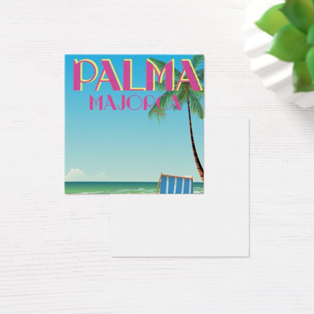Affiche de vacances de plage à Palma Majorque (Bureau)