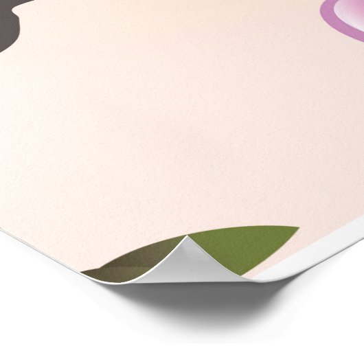 Affiche de vacances d'Enterprise Beach Barbade (Coin)