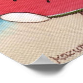 Affiche de vacances d'été (Coin)