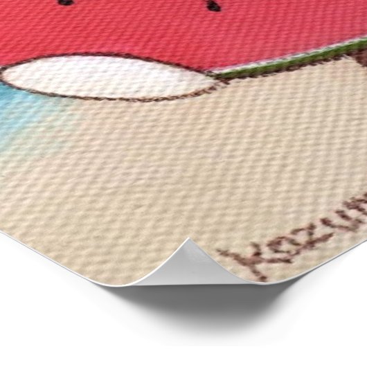 Affiche de vacances d'été (Coin)