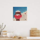 Affiche de vacances d'été (Cuisine)